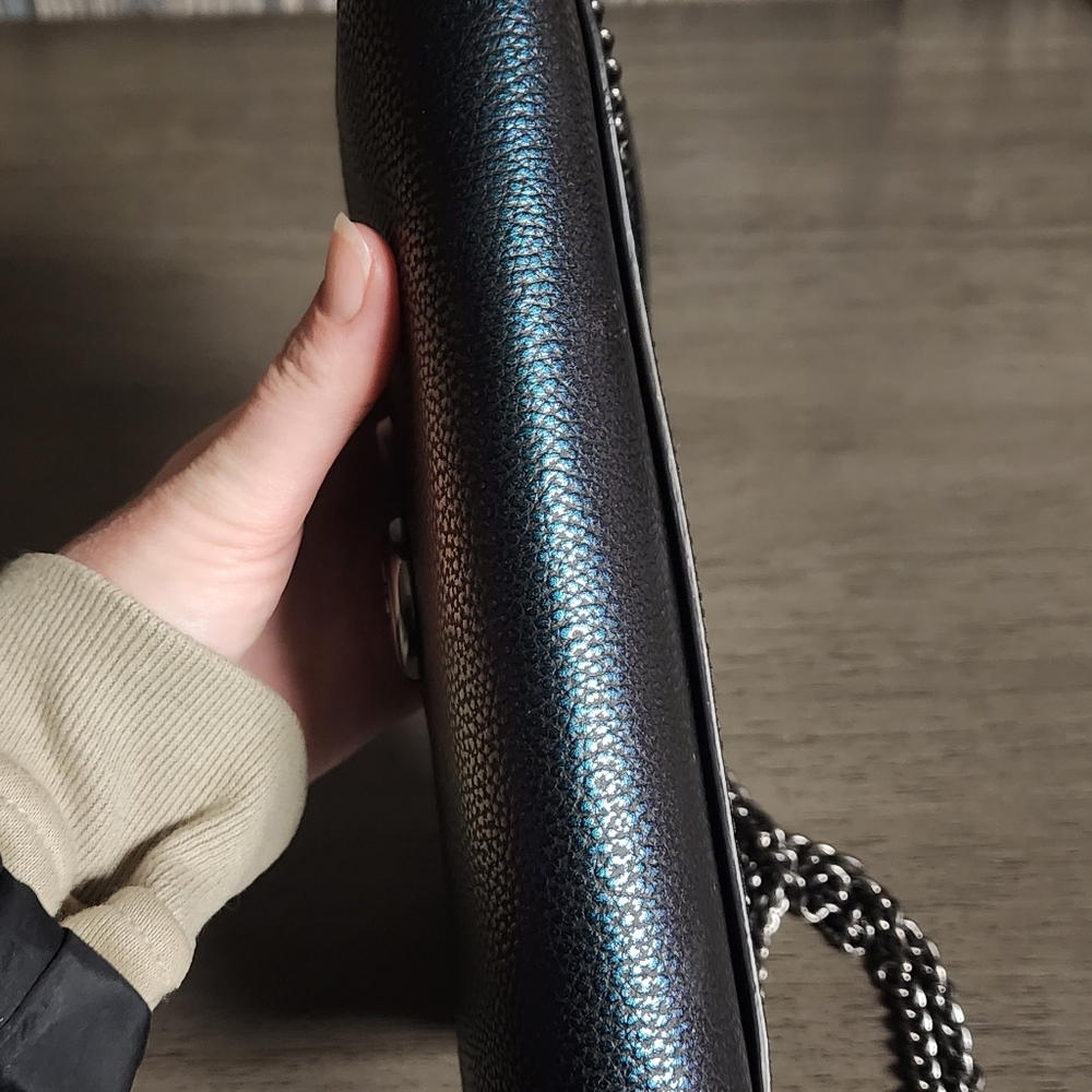 Coach Hologram Turnlock Flap Crossbody/Wristlet - Picture 6 of 10